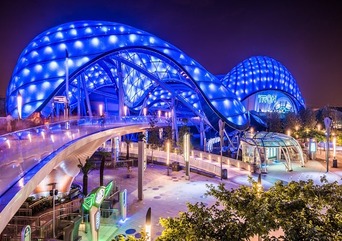 Tron at DisneyWorld